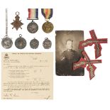 WWI Medals. Military Medal Group - Hampshire Regiment