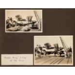 Fairey IIIF aircraft at Khartoum. An album of 31 photographs, dated February 1929
