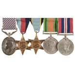 RAF Medals. A WWII '1943' DFM group to Flight Lieutenant N.A. Beale, DFM, RAF