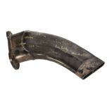 Avro Lancaster. A Merlin exhaust stub from Just Jane signed by the Panton Brothers