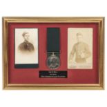 Volunteer Force Long Service Medal, Gunner S Ball 1st Hants