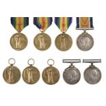 Bullock. WWI Single Medals