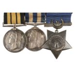 Ashantee & Egypt Medals. Reverend F.C. Lang, Royal Navy