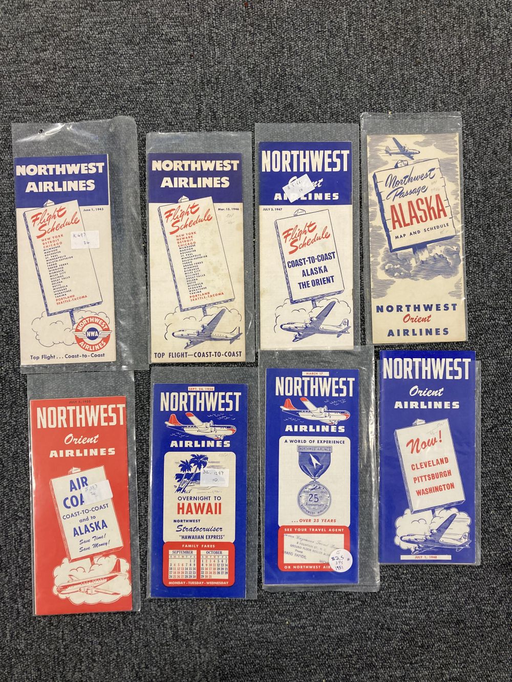 Civil Aviation Timetables. A collection of American timetables..., - Image 4 of 8