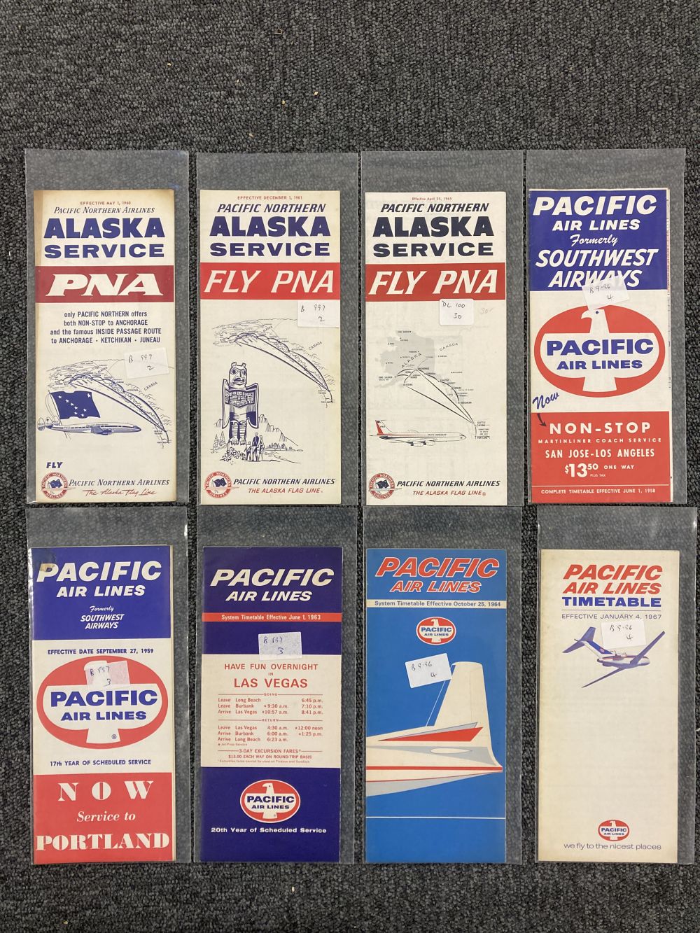 Civil Aviation Timetables. A collection of American timetables..., - Image 7 of 8