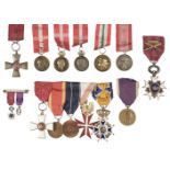 Foreign Medals. A collection of foreign medals