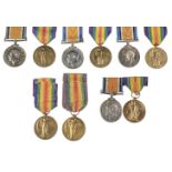 WWI Pairs. British War and Victory Medals