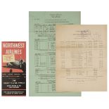 Civil Aviation Timetables. A collection of American timetables...,