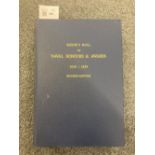 Medal Reference Book. Seedie's Roll of Naval Honours & Awards