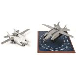 Model Aircraft. A collection of 1/72 model aircraft built by Ken Duffey...,