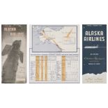 Civil Aviation Timetables. A collection of American timetables...,