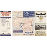 Civil Aviation Timetables. A collection of American timetables...,