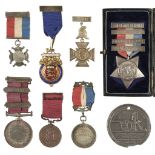 Fire Service Medals. A mixed collection