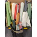 Bookcloth. A selection of approximately 20 rolls of bookcloth & buckrams etc.