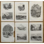 Topographical Views. A collection of approximately 300 views, mostly 19th century