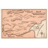 Map Postcards. A large collection of approximately 240 postcards, early - mid-20th-century