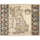 British Isles. Blaeu (Johannes), Britannia prout divisa suit temporibis Anglo-Saxonum..., 1662