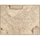 Cheshire. Smith (William), Cestriae Comitatus Palatinus..., John Overton 1665 - 1707