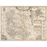 Herefordshire. Speed (John), Hereford-Shire described..., Henry Overton, 1713 - 43