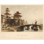 China & Japan. A collection of approximately 450 prints & engravings, 18th & 19th century