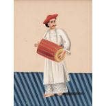 Mica Paintings. A collection of 10 Mica paintings, mid 19th century