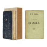 Balzac (Honore de). Les Ressources de Quinola, 1st edition, presentation copy, 1842