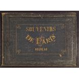 Paris. Souvenirs de Paris Nouveau [so titled on upper cover], Paris: Ledot, c. 1860