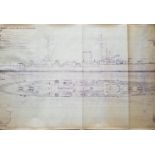 Naval. A collection of modern naval reference & facsimile blueprints