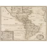Americas. Bertius (Petrus & Tavernier Melchior), Carte de L'Amerique..., 1661,