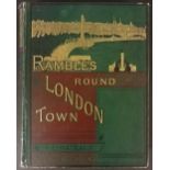 London. A large collection of late 19th-century & modern London reference & related