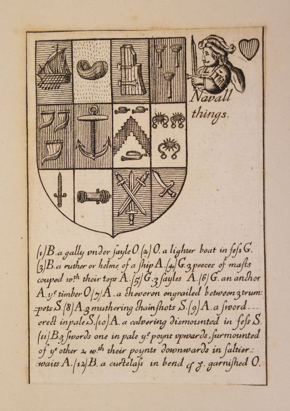 Blome (Richard). Armoriall Cards, [1675] - Image 56 of 58