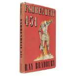 Bradbury (Ray). Fahrenheit 451, 1st UK edition, London: Rupert Hart-Davis, 1954