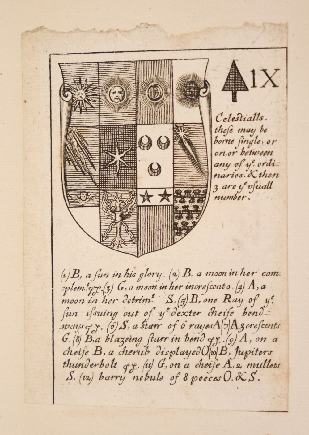 Blome (Richard). Armoriall Cards, [1675] - Image 28 of 58