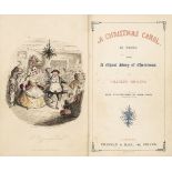 Dickens (Charles). A Christmas Carol, in Prose, Being a Ghost Story of Christmas, 1st edition