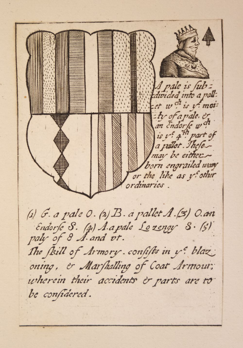 Blome (Richard). Armoriall Cards, [1675] - Image 32 of 58