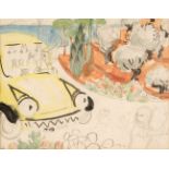 Hale (Kathleen, 1898-2000). Hassan and Grace go for a Drive, c.1958