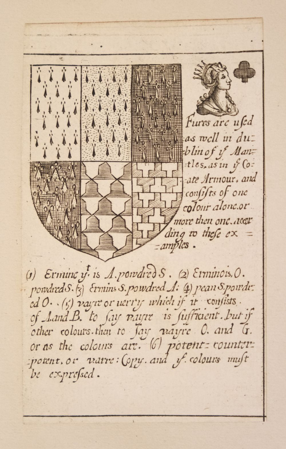 Blome (Richard). Armoriall Cards, [1675] - Image 18 of 58