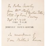 Potter (Beatrix). The Tale of Johnny Town-Mouse, 1st edition, [1918], inscribed by the author