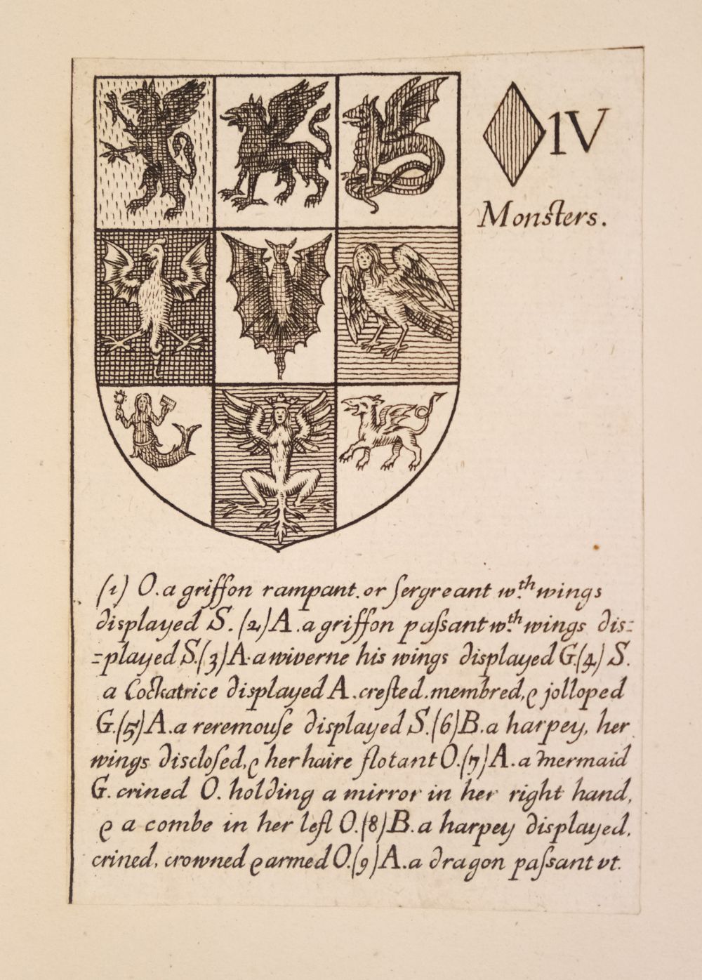 Blome (Richard). Armoriall Cards, [1675] - Image 36 of 58