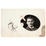 Great Lafayette (stage name of Sigmund Neuberger, 1871-1911). Autograph signature, ‘Lafayette’