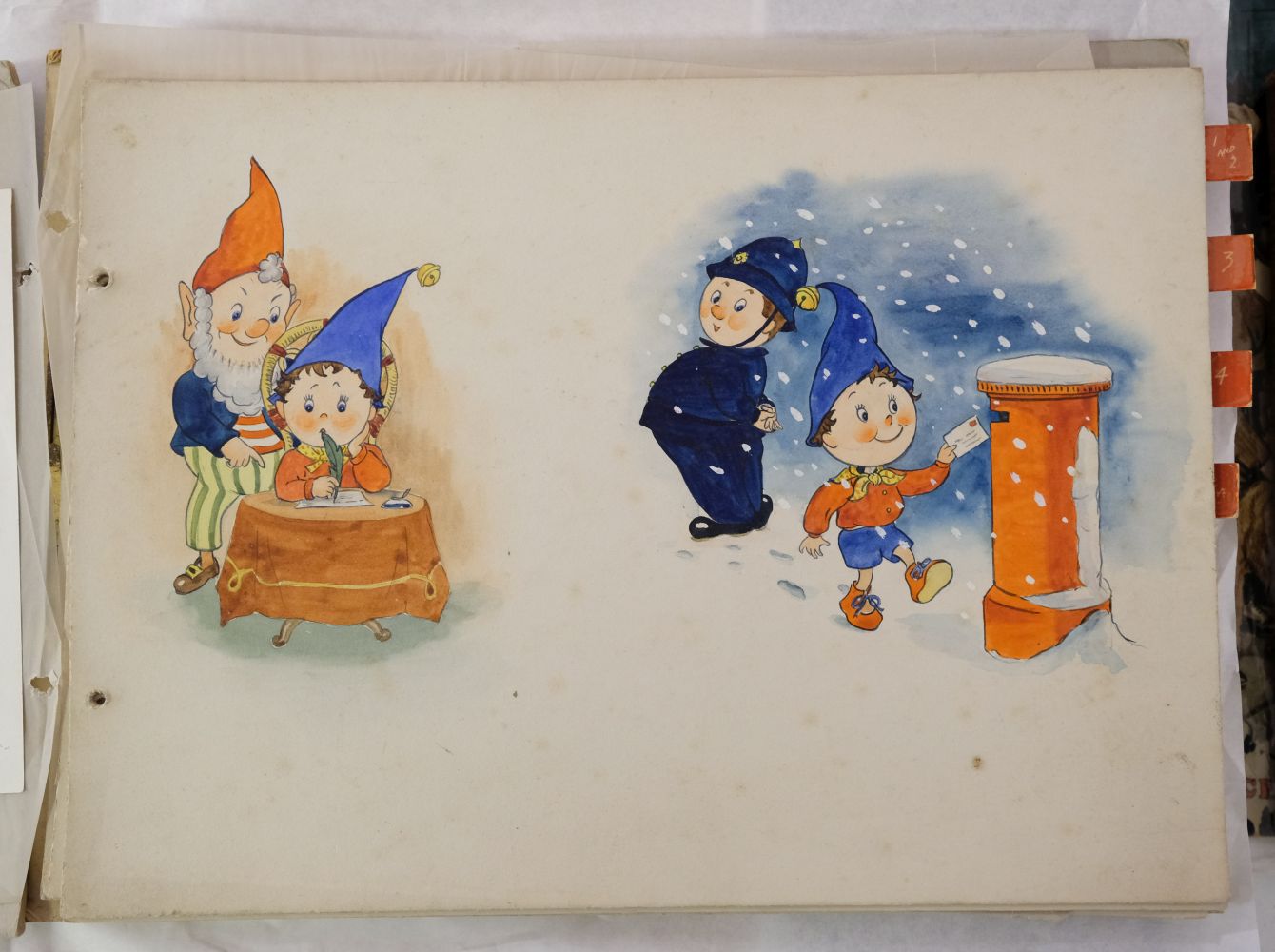 Blyton (Enid). Noddy's Christmas Dream, with original illustrations by Miss Coventry - Image 3 of 11