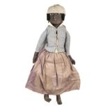 Dolls. A slave doll, late 19th century, & others