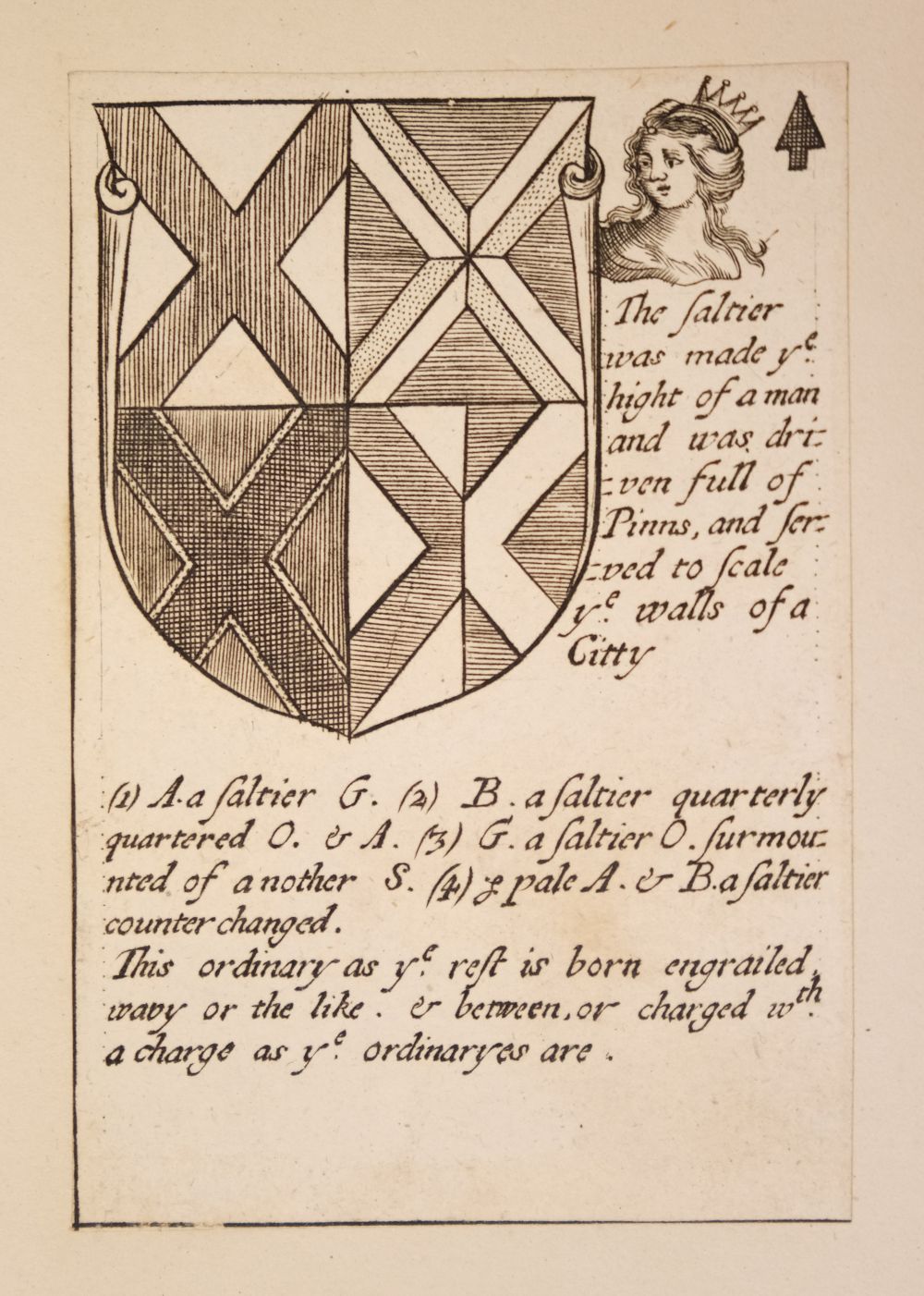 Blome (Richard). Armoriall Cards, [1675] - Image 31 of 58
