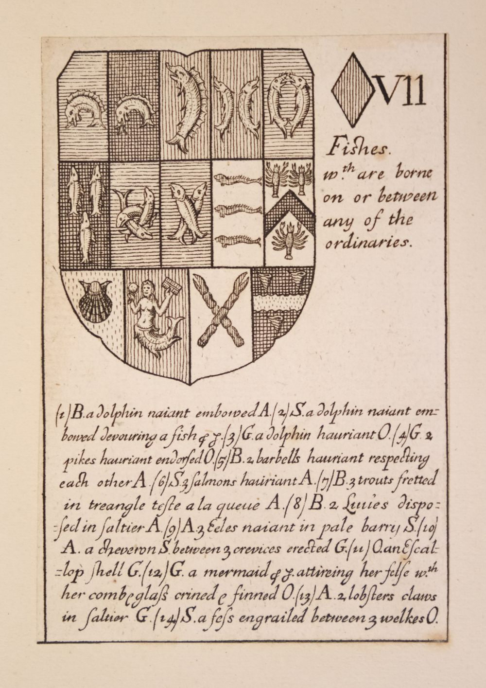Blome (Richard). Armoriall Cards, [1675] - Image 39 of 58