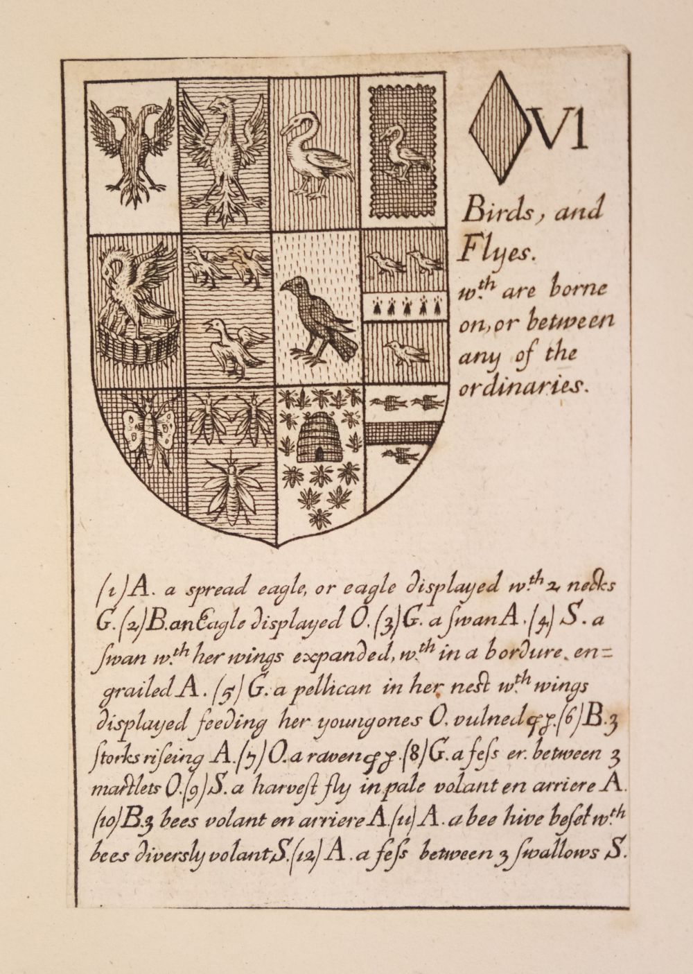 Blome (Richard). Armoriall Cards, [1675] - Image 38 of 58