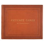 Jones (Henry). Patience Games with Examples Played Through, 1st edition 1890