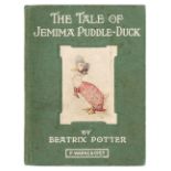 Potter (Beatrix). Jemima Puddle-Duck, circa 1912, inscribed by Annie Maria Harris nee Armitt