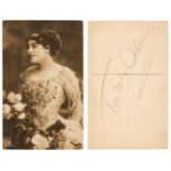Valencia ([Carmen] Tórtola, 1882-1955). Rare vintage sepia-toned photographic postcard