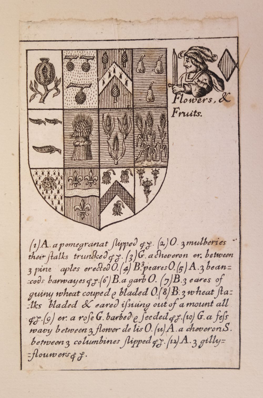 Blome (Richard). Armoriall Cards, [1675] - Image 43 of 58