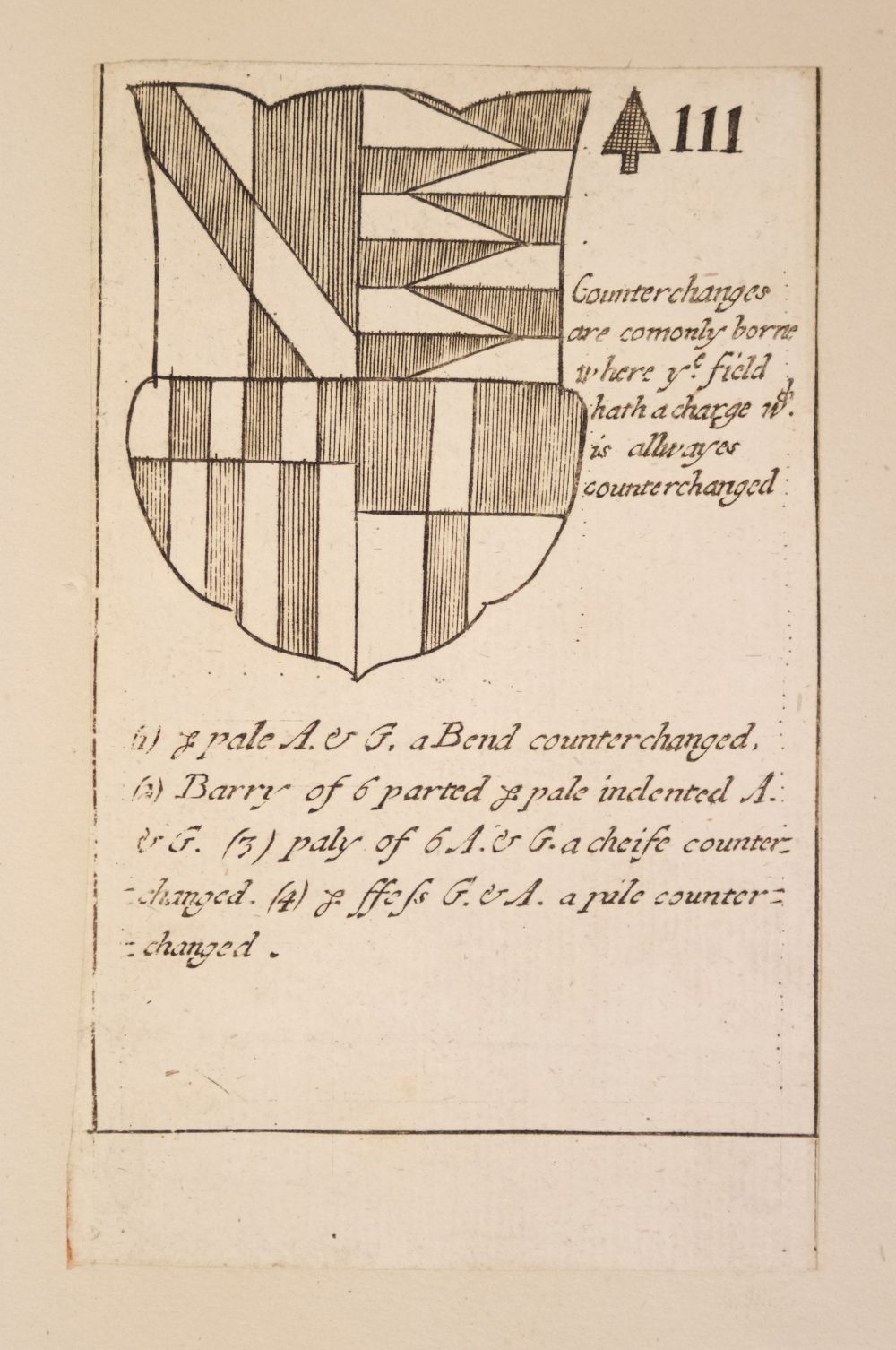 Blome (Richard). Armoriall Cards, [1675] - Image 22 of 58